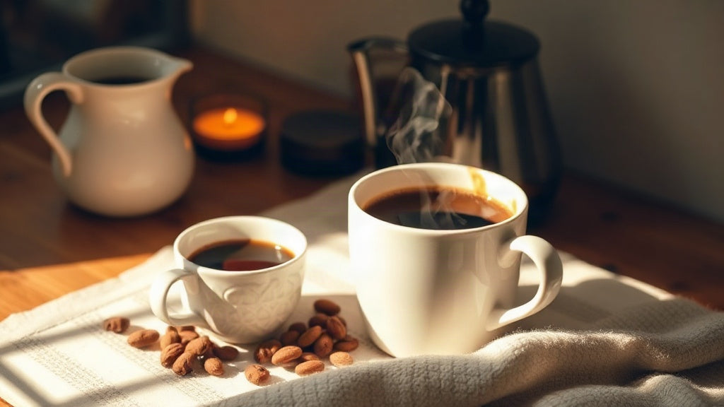 Illustration for the guide: Does Dark Roast Have More Caffeine? A Weight-and-Volume Answer